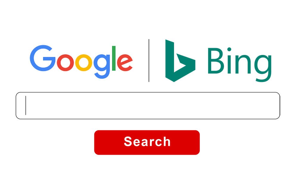 google and bing search engines